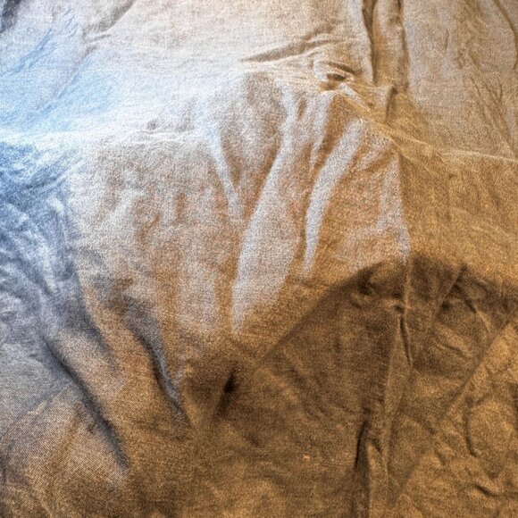 Torrid Babydoll Chambray Mini Dress Women Crinkle  Smocked Off Shoulder A Line - Picture 5 of 16